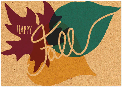 Happy Fall Card A7066KW-X