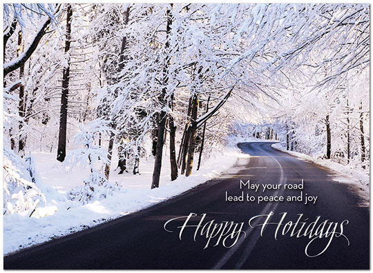 Winter Travels Holiday Card H7174U-AA