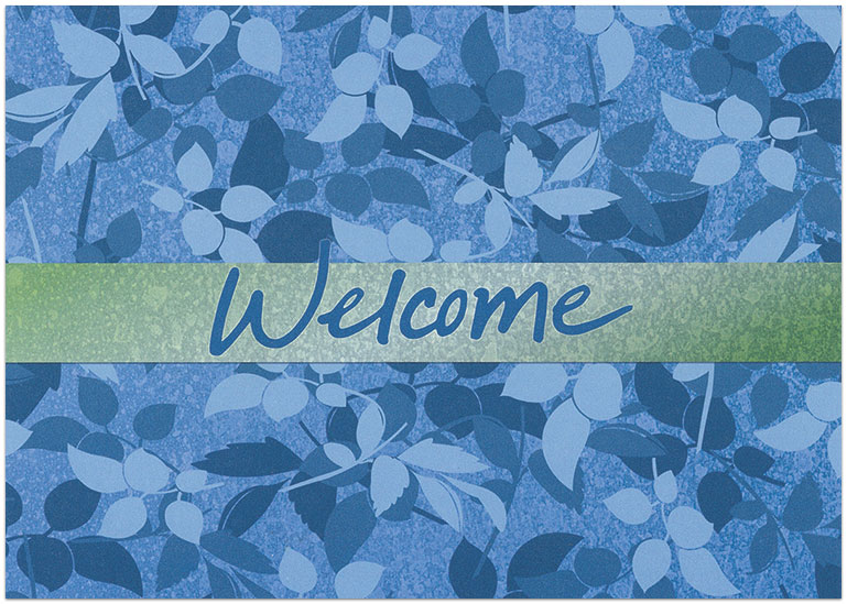 Welcome Branches Card A7048KW-X