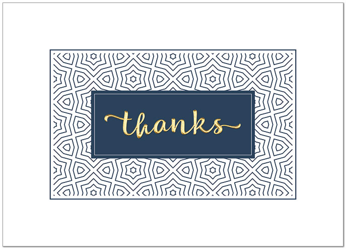 Zen Thanks Greeting Card A9070D-X