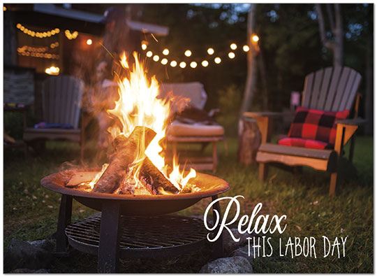 Relax This Labor Day Card D9045U-Y