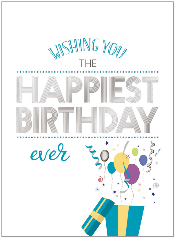 Happy Surprise Birthday Card A1411U-X