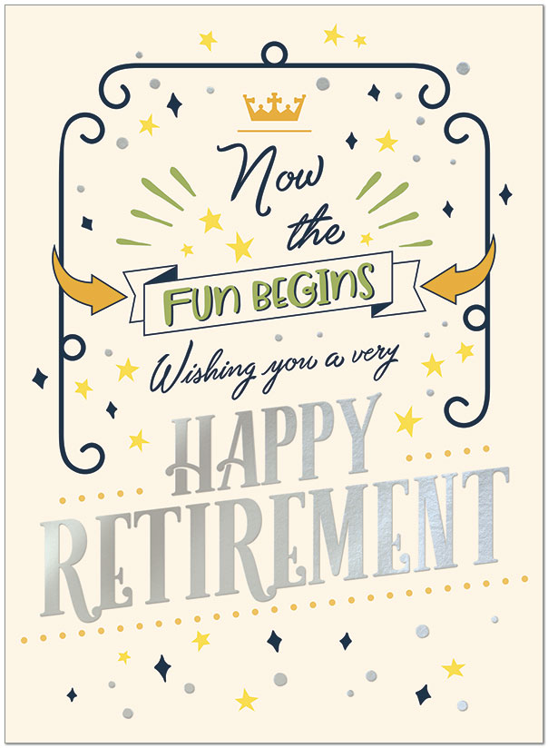Retirement Fun Card A1444U-X