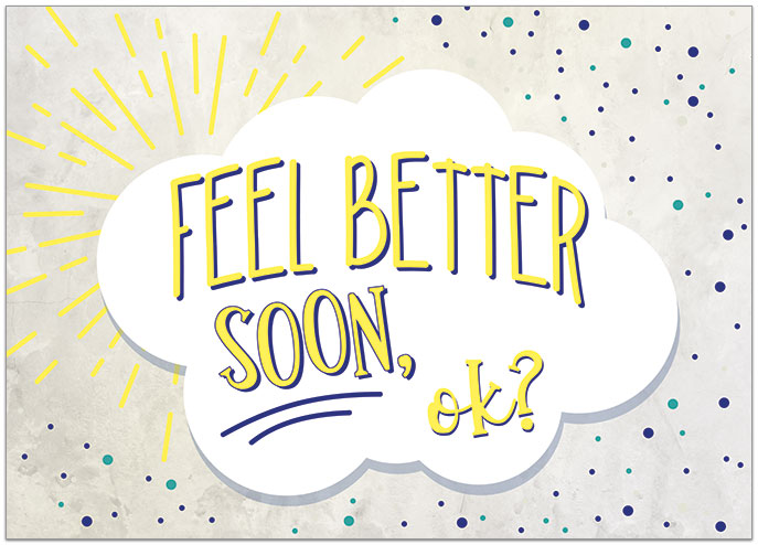 Feel Better Card D1446D-Y