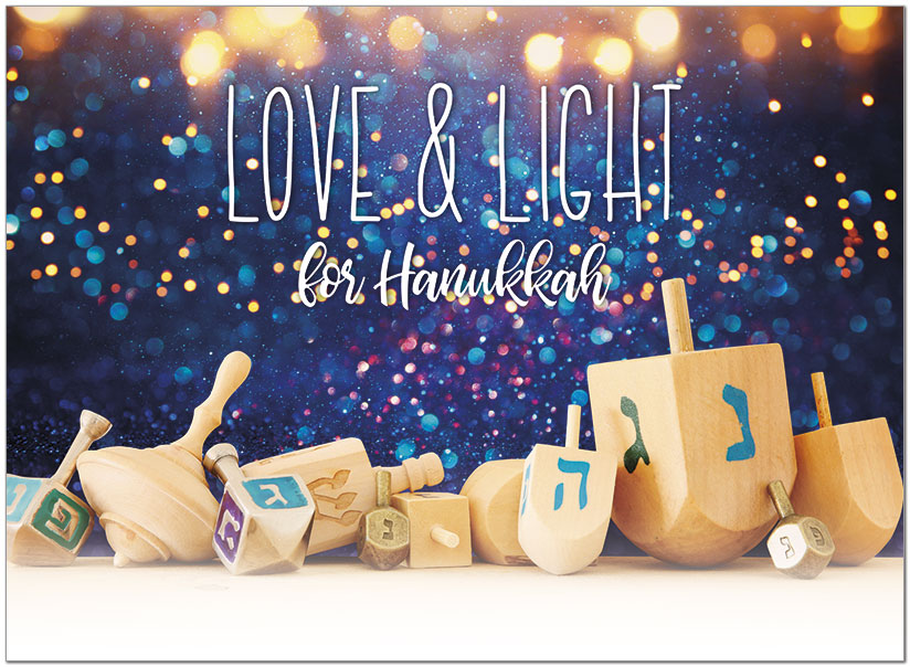 Love and Light Holiday Card D1545U-A
