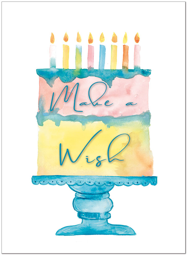 Watercolor Cake A1612U-Y