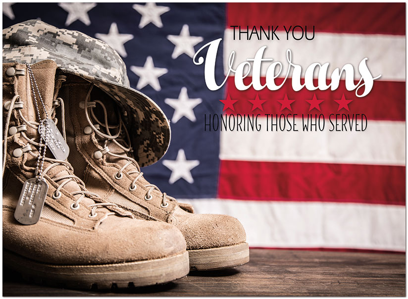 Thank You Veterans D1661U-Y