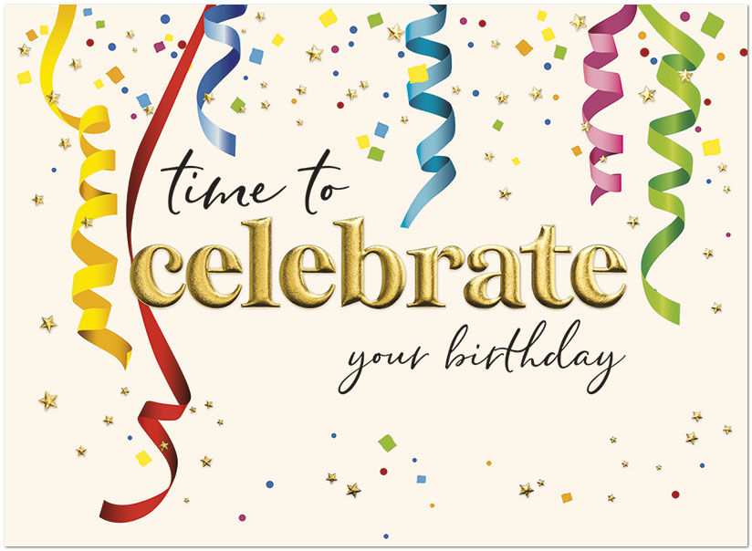 Celebration Streamers A2509U-X
