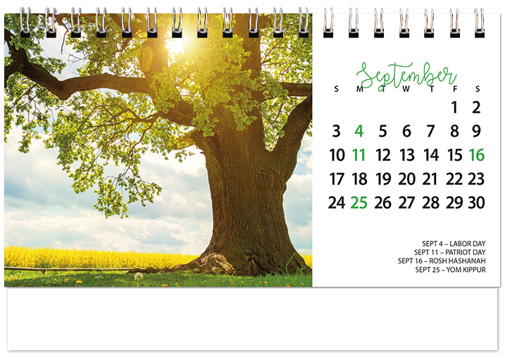 Scenic Seasons Tent Calendar SS2023