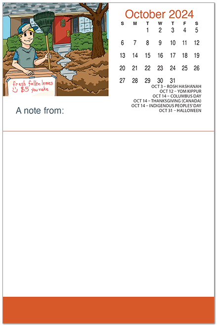 Posty Pads Calendar PP2024