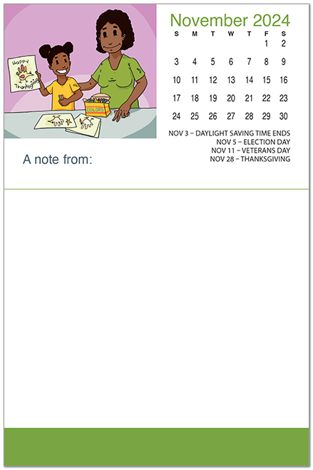 Posty Pads Calendar PP2024