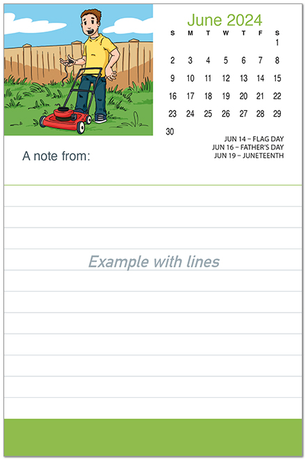 Posty Pads Calendar PP2024