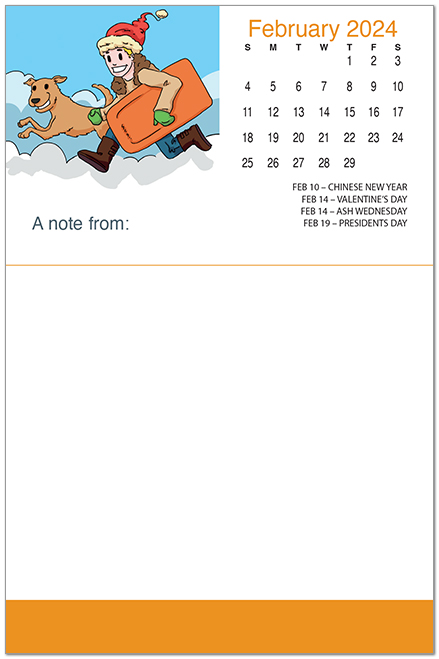 Posty Pads Calendar PP2024