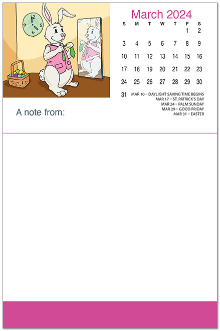 Posty Pads Calendar PP2024