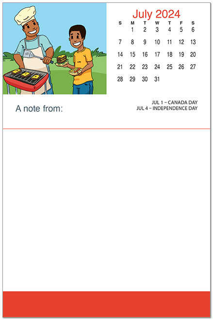 Posty Pads Calendar PP2024