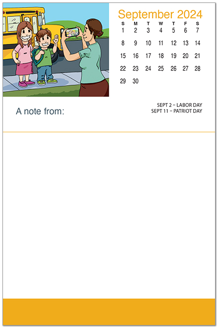 Posty Pads Calendar PP2024
