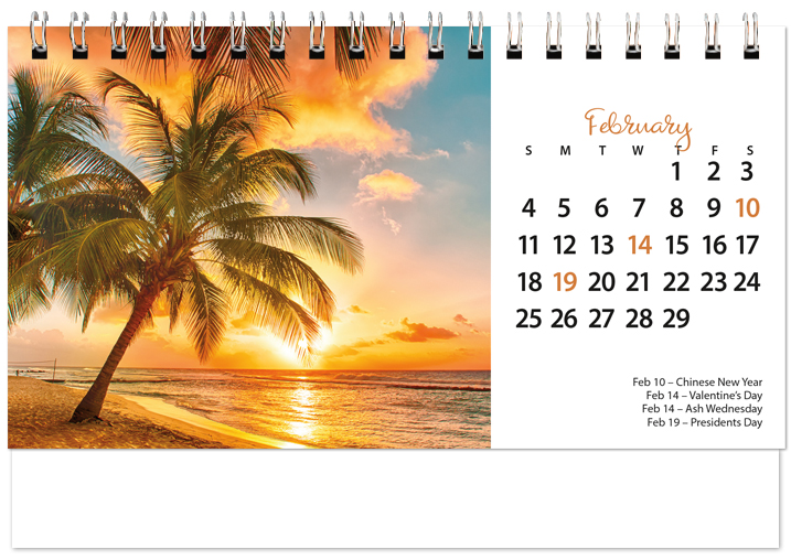 Scenic Seasons Tent Calendar SS2024