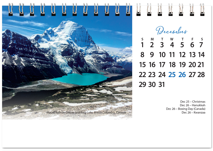 Scenic World Desk Calendar SW2024