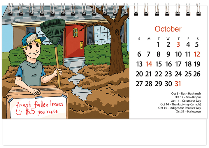 Timely Topics Tent Calendar TT2024