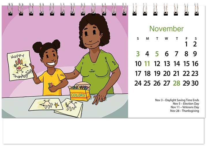 Timely Topics Tent Calendar TT2024