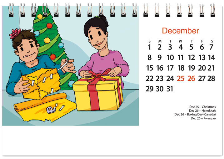 Timely Topics Tent Calendar TT2024