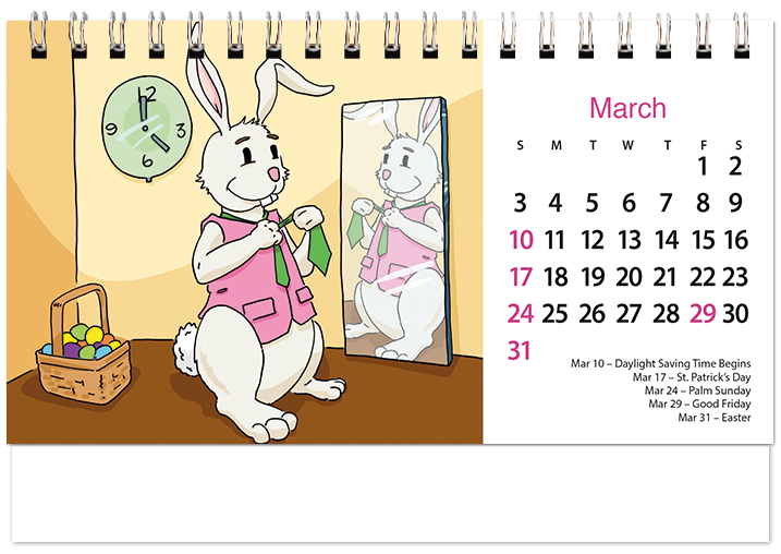 Timely Topics Tent Calendar TT2024