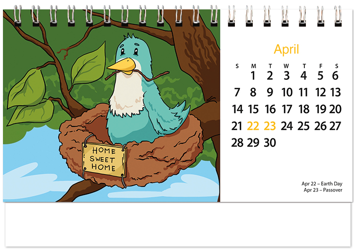 Timely Topics Tent Calendar TT2024