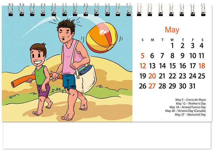 Timely Topics Tent Calendar TT2024