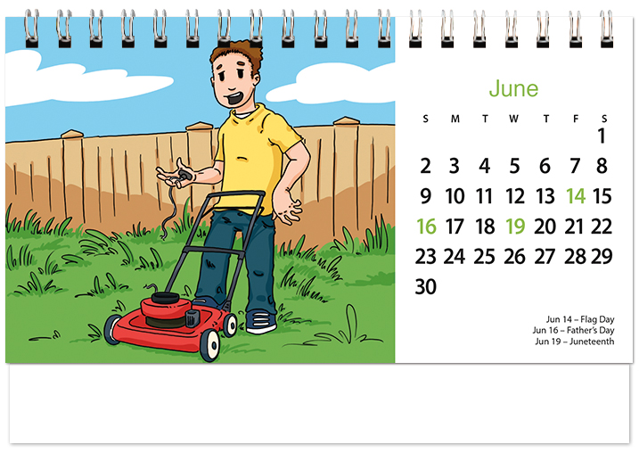 Timely Topics Tent Calendar TT2024