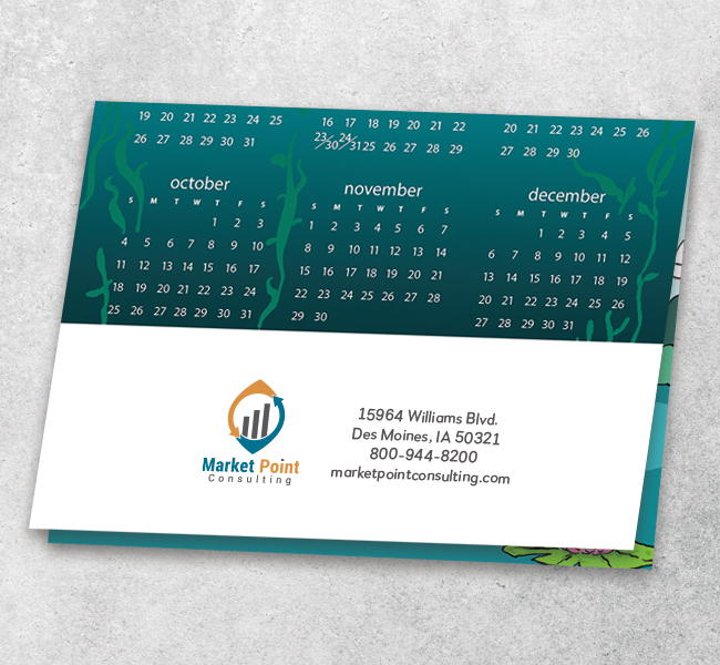 Surprise Catch Calendar Card C3301U-AA