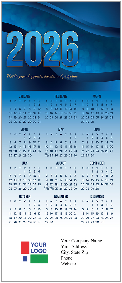 Executive Mini Calendar D3315Q-B