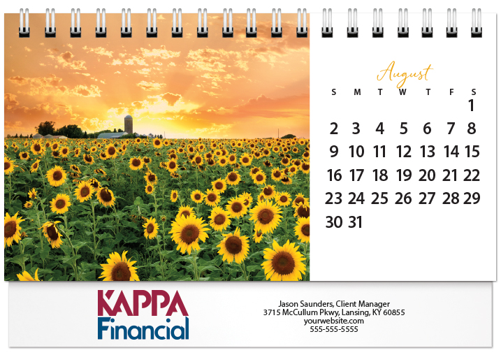 Scenic Seasons Tent Calendar SS2026