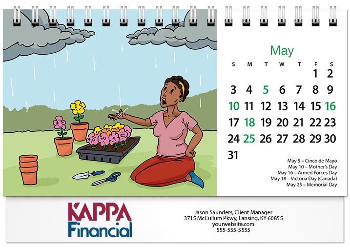 Timely Topics Tent Calendar TT2026