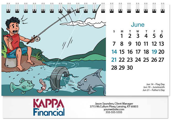Timely Topics Tent Calendar TT2026