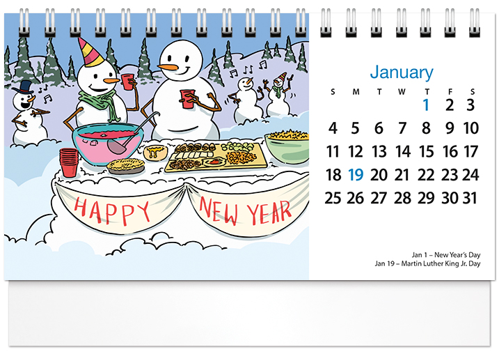 Timely Topics Tent Calendar TT2026