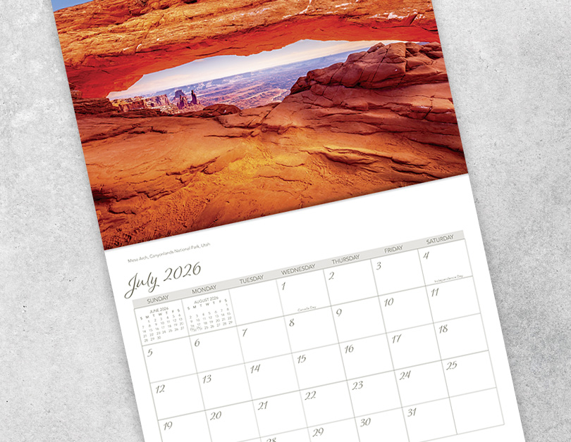 Scenic World Wall Calendar DWM1226