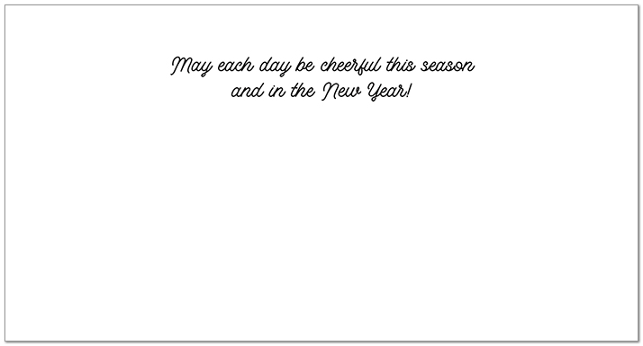 Merry Holidays Pocket Calendar C3493T-A