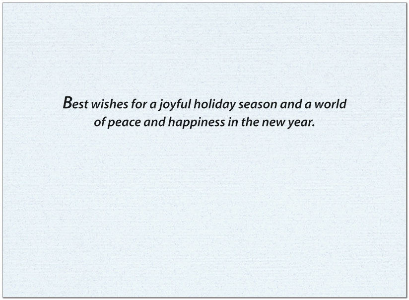 Exquisite Star Holiday Card 9533S-4A