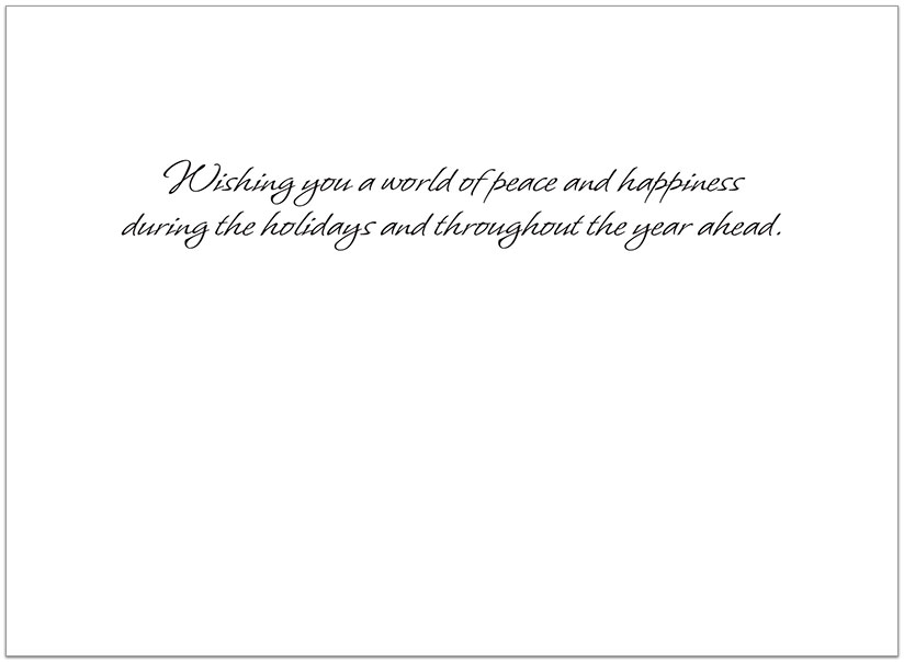 World of Peace Holiday Card X555G-AAA