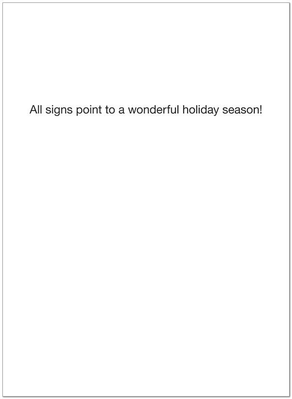 Vital Seasons Holiday Card H1317U-A
