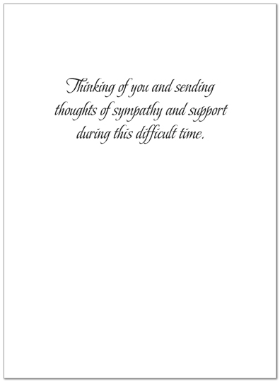 sentimental sympathy card business sympathy cards posty cards inc business sympathy cards