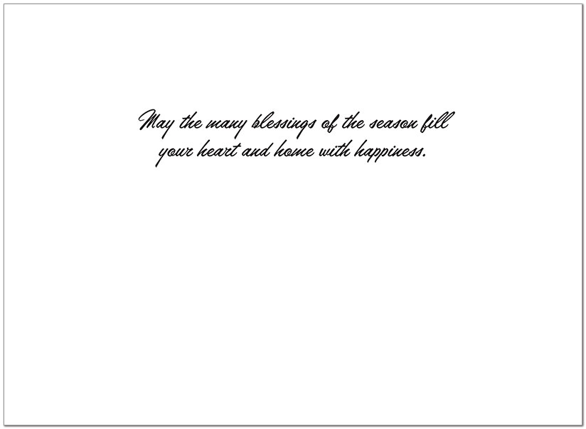 Home for the Holidays Card H3149G-AAA