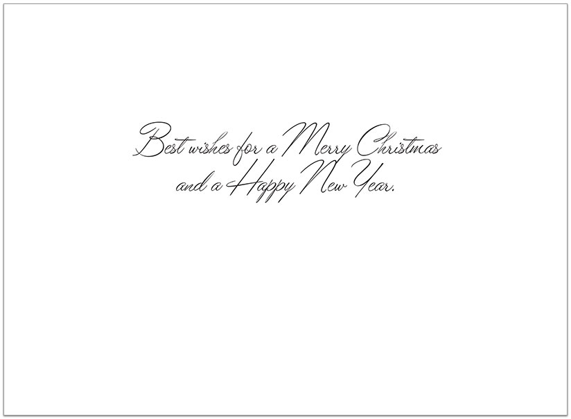 Snowflake Pattern Christmas Card H3162U-AA