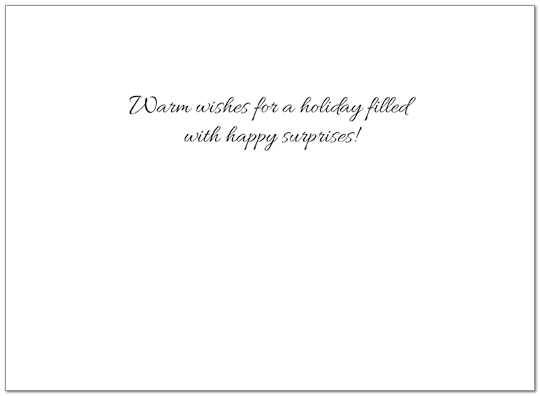 Greetings on the Go Holiday Card H3171U-AA