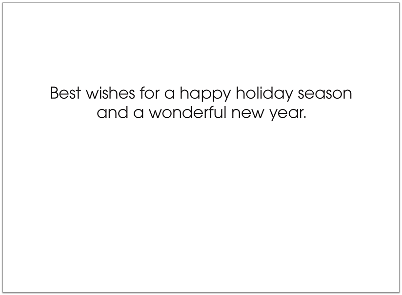 City Greetings Holiday Card H5205U-A