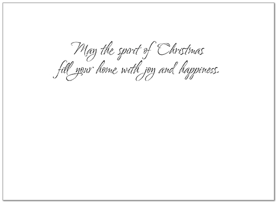 Cozy Christmas Card H6138U-AA