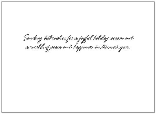 Global Holiday Card H6164U-AA
