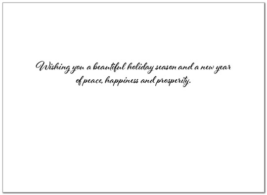 Seasonal Retreat Holiday Card H7156U-AA
