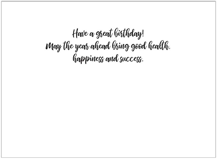 Birthday Party Greeting Card A9021U-Y