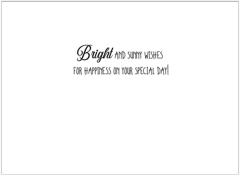Birthday Beach Greeting Card A9022U-Y